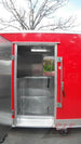 Concession Trailer 8.5' x 18' Red - Event Ice Cream Smoothie Catering