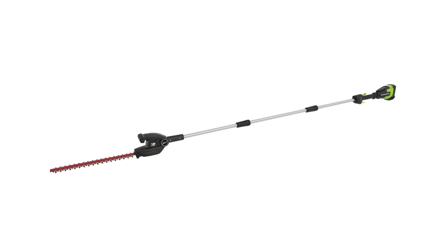 Greenworks GHX200 Commercial Brushless Long Reach 20" Pole Hedger 82V