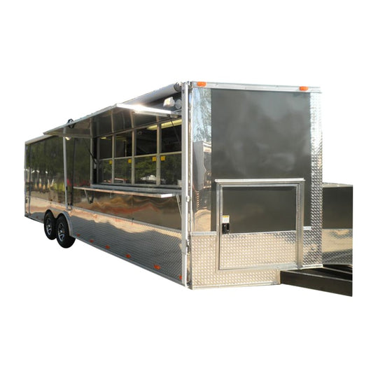 Silver Concession Trailer 8.5'x24'