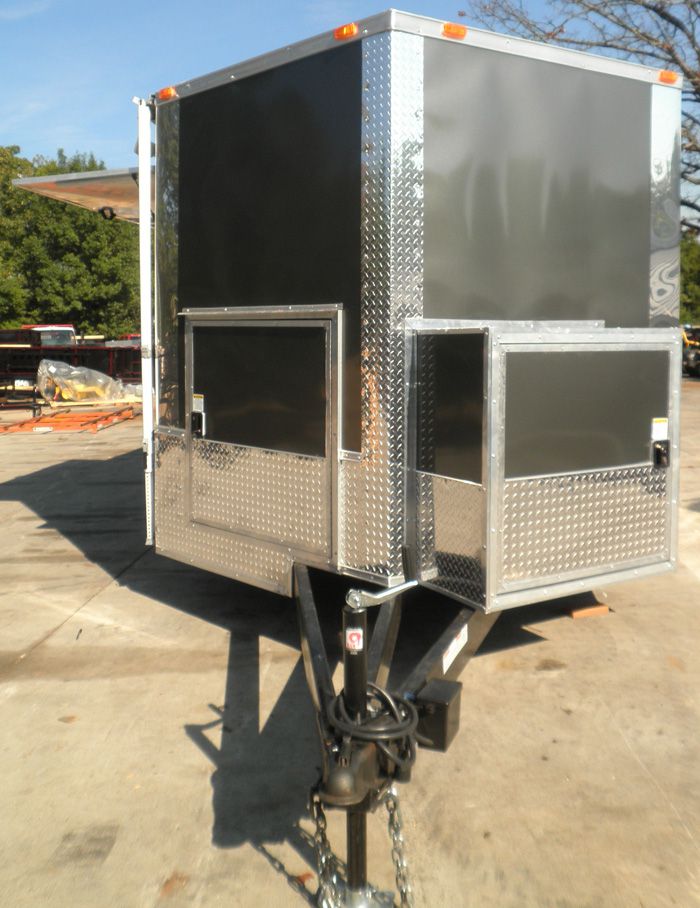 Silver Concession Trailer 8.5'x24'