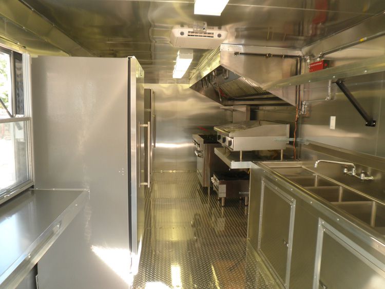 Silver Concession Trailer 8.5'x24'