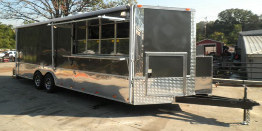 Silver Concession Trailer 8.5'x24'