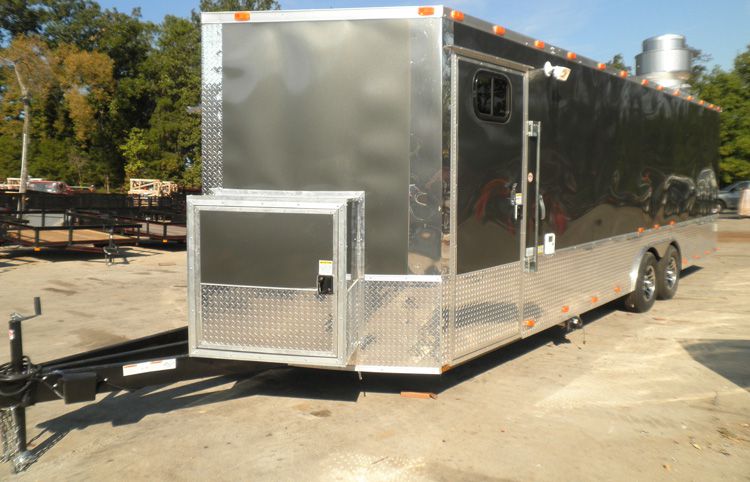 Silver Concession Trailer 8.5'x24'