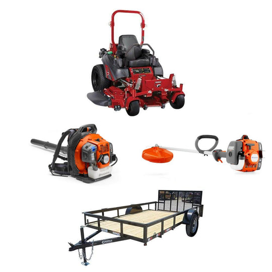 Ferris 5901929 IS2600 61" Diesel Zero Turn Mower Handheld Utility Trailer Bundle - SLE Equipment - 1