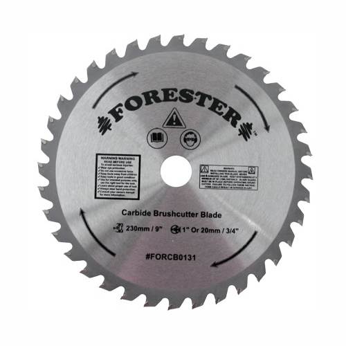 Forester 9" Carbide Blade for Brush Cutter