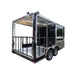 8.5' x 14' Black Concession Food Trailer Catering Event