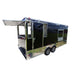 8.5' x 20' Black Catering Event Concession Food Trailer