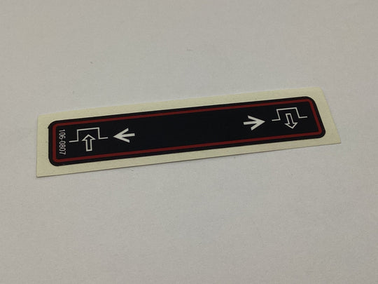 Toro 106 - 0807 DECAL - SLE Equipment - 1