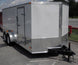 Enclosed Trailer 7'x16' - V - Nose Motorcycle Lawn Mower Storage - SLE Equipment - 3