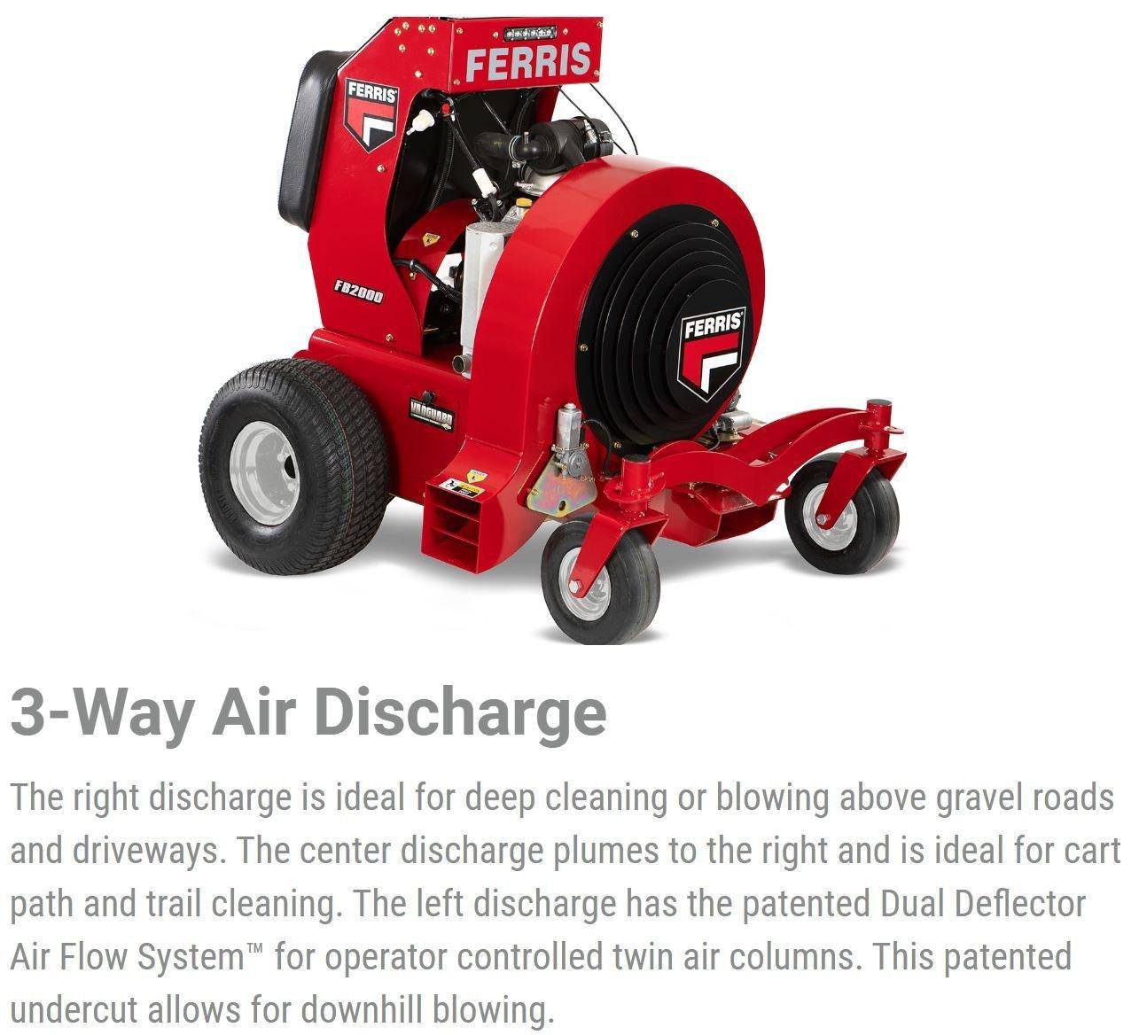 FB3000 Hurricane� Stand-On Blower Angled