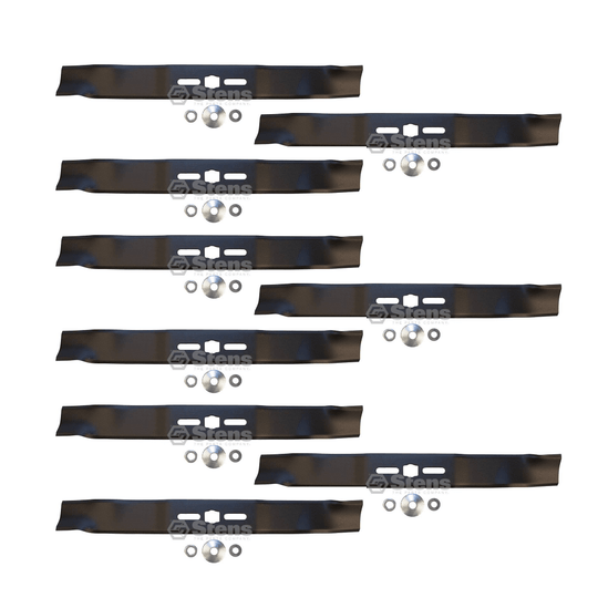 Stens Genuine Part 300 - 300 Universal 3 - in - 1 Blade Pack of 9 - SLE Equipment - 1