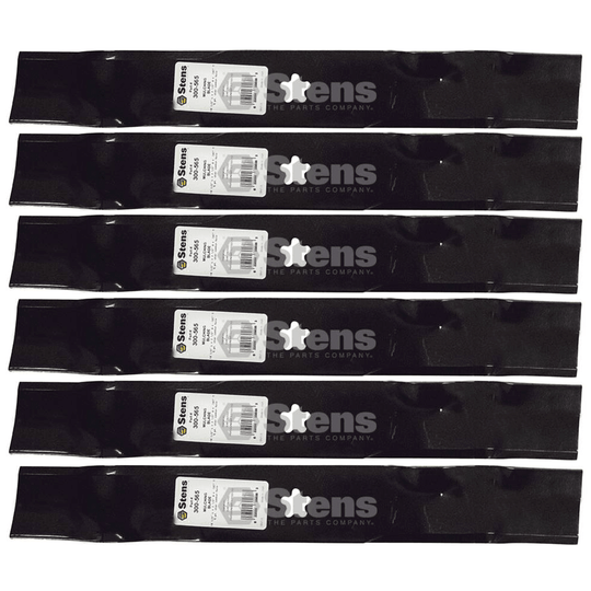 Stens Genuine Part 300 - 565 Mulching Blade Pack of 6 - SLE Equipment - 1
