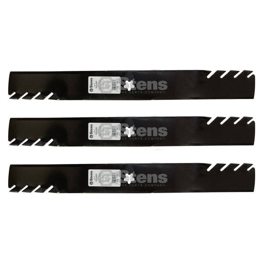Stens Genuine Part 302 - 426 Toothed Blade Pack of 3 - SLE Equipment - 1