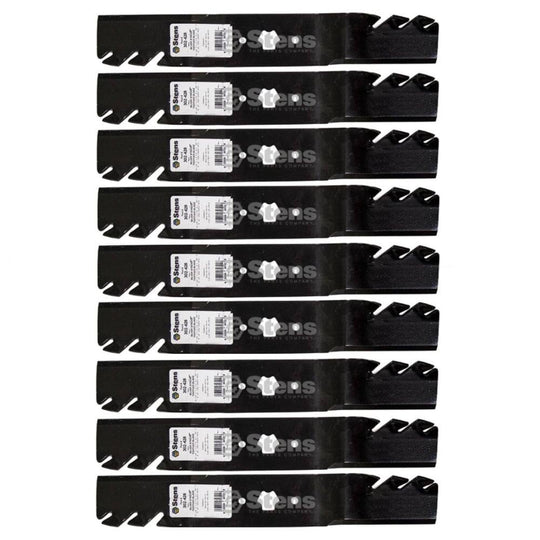 Stens Genuine Part 302 - 428 Toothed Blade Pack of 9 - SLE Equipment - 1