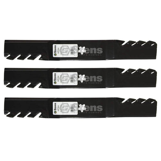 Stens Genuine Part 302 - 430 Toothed Blade Pack of 3 - SLE Equipment - 1