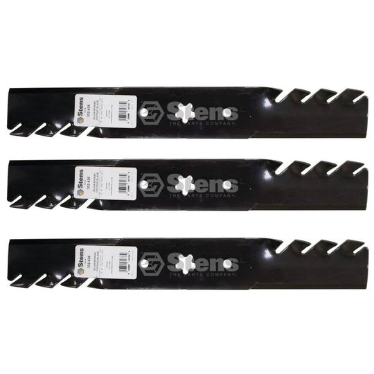 Stens Genuine Part 302 - 436 Toothed Blade Pack of 3 - SLE Equipment - 1
