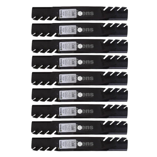 Stens Genuine Part 302 - 438 Toothed Blade Pack of 9 - SLE Equipment - 1