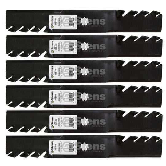 Stens Genuine Part 302 - 440 Toothed Blade Pack of 6 - SLE Equipment - 1