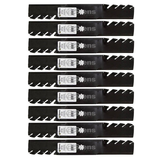 Stens Genuine Part 302 - 440 Toothed Blade Pack of 9 - SLE Equipment - 1