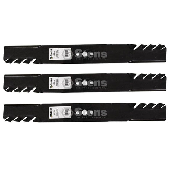 Stens Genuine Part 302 - 454 Toothed Blade Pack of 3 - SLE Equipment - 1