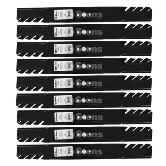 Stens Genuine Part 302 - 454 Toothed Blade Pack of 9 - SLE Equipment - 1