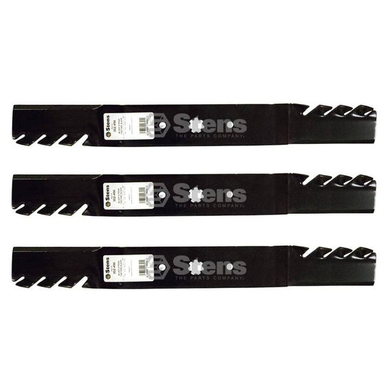 Stens Genuine Part 302 - 456 Toothed Blade Pack of 3 - SLE Equipment - 1