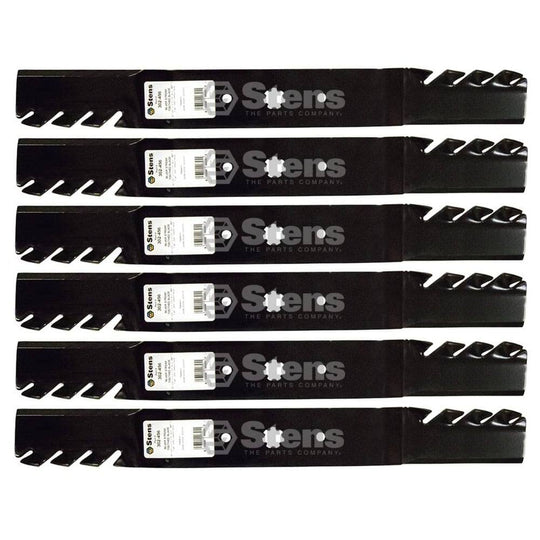 Stens Genuine Part 302 - 456 Toothed Blade Pack of 6 - SLE Equipment - 1