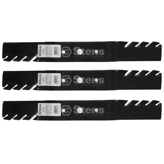 Stens Genuine Part 302 - 460 Toothed Blade Pack of 3 - SLE Equipment - 1