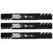Stens Genuine Part 302 - 460 Toothed Blade Pack of 3 - SLE Equipment - 1