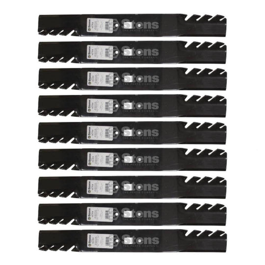 Stens Genuine Part 302 - 470 Toothed Blade Pack of 9 - SLE Equipment - 1