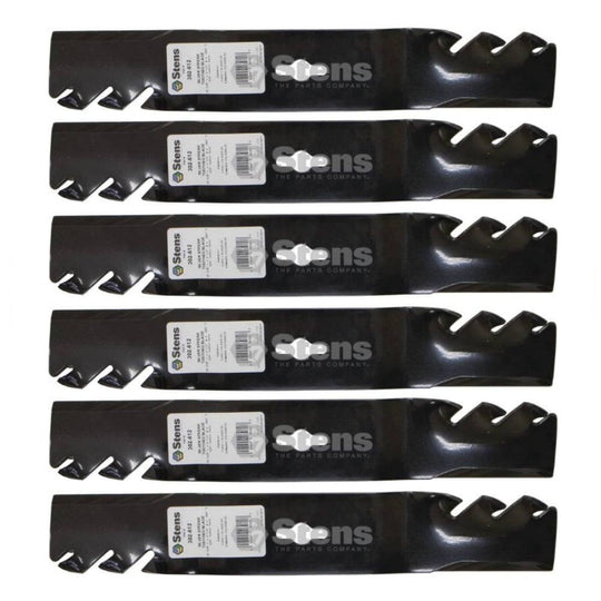 Stens Genuine Part 302 - 612 Toothed Blade Pack of 6 - SLE Equipment - 1