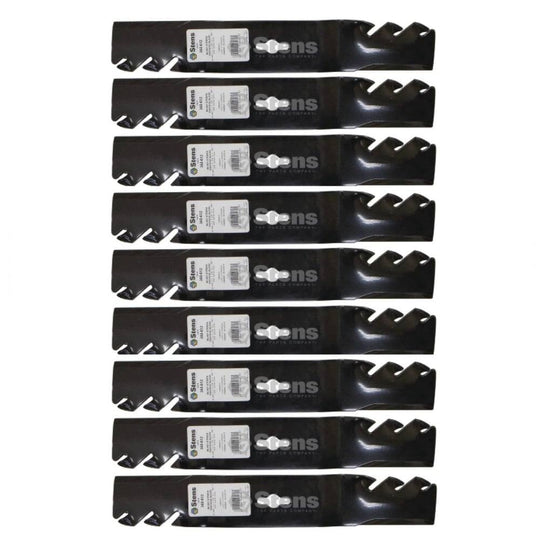 Stens Genuine Part 302 - 612 Toothed Blade Pack of 9 - SLE Equipment - 1
