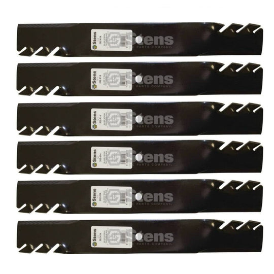 Stens Genuine Part 302 - 614 Toothed Blade Pack of 6 - SLE Equipment - 1