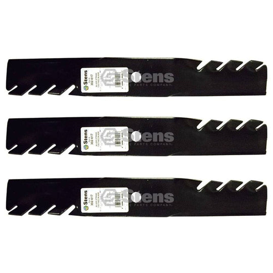Stens Genuine Part 302 - 617 Toothed Blade Pack of 3 - SLE Equipment - 1