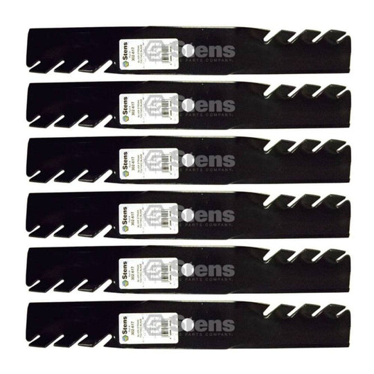Stens Genuine Part 302 - 617 Toothed Blade Pack of 6 - SLE Equipment - 1