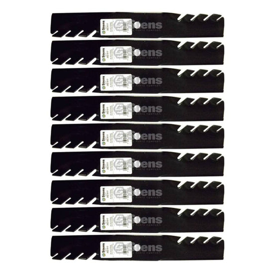 Stens Genuine Part 302 - 617 Toothed Blade Pack of 9 - SLE Equipment - 1