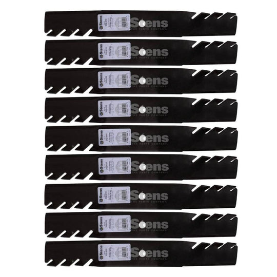 Stens Genuine Part 302 - 618 Toothed Blade Pack of 9 - SLE Equipment - 1