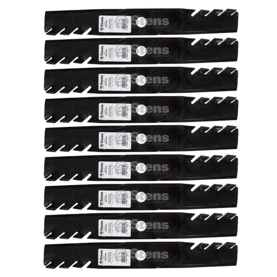 Stens Genuine Part 302 - 619 Toothed Blade Pack of 9 - SLE Equipment - 1