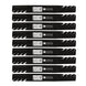 Stens Genuine Part 302 - 620 Toothed Blade Pack of 9 - SLE Equipment - 1