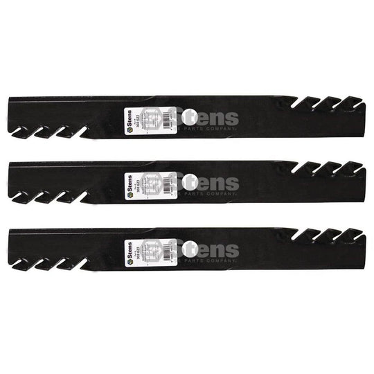Stens Genuine Part 302 - 623 Toothed Blade Pack of 3 - SLE Equipment - 1