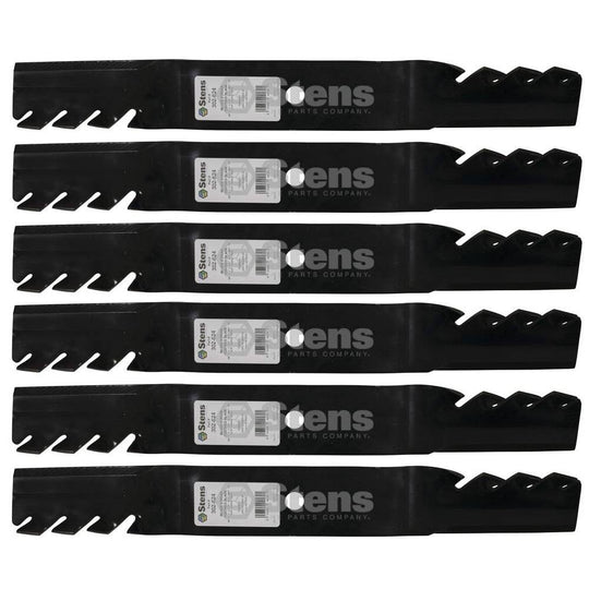 Stens Genuine Part 302 - 624 Toothed Blade Pack of 6 - SLE Equipment - 1