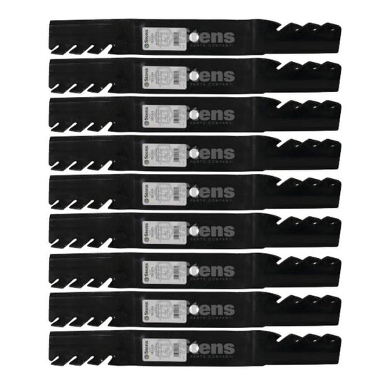 Stens Genuine Part 302 - 624 Toothed Blade Pack of 9 - SLE Equipment - 1