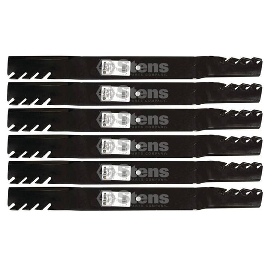 Stens Genuine Part 302 - 627 Toothed Blade Pack of 6 - SLE Equipment - 1
