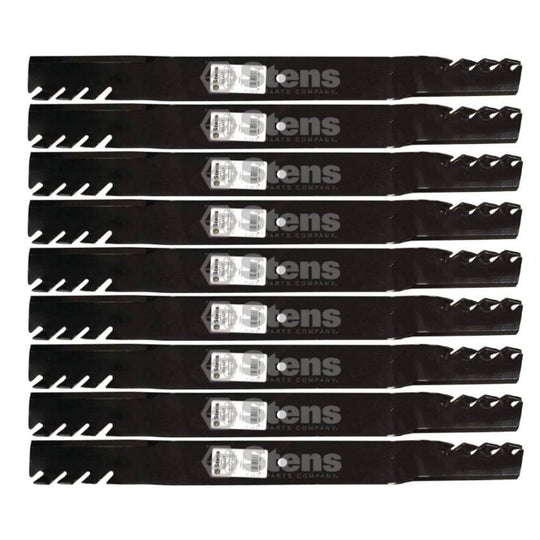 Stens Genuine Part 302 - 627 Toothed Blade Pack of 9 - SLE Equipment - 1