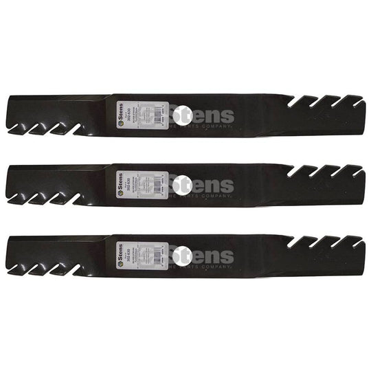 Stens Genuine Part 302 - 630 Toothed Blade Pack of 3 - SLE Equipment - 1