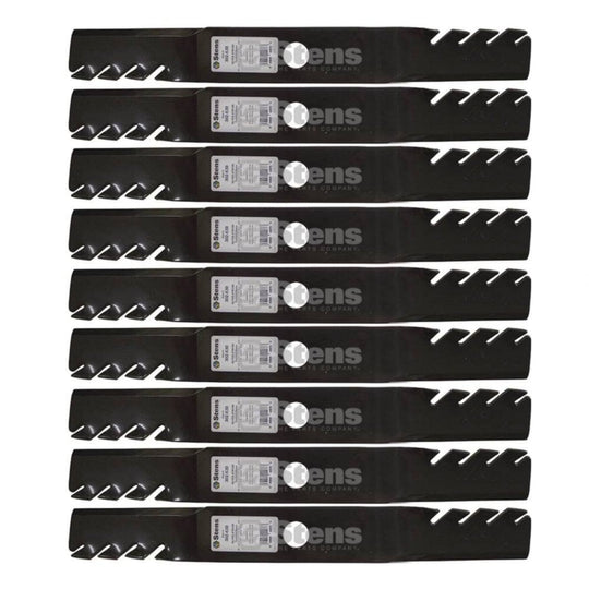 Stens Genuine Part 302 - 630 Toothed Blade Pack of 9 - SLE Equipment - 1