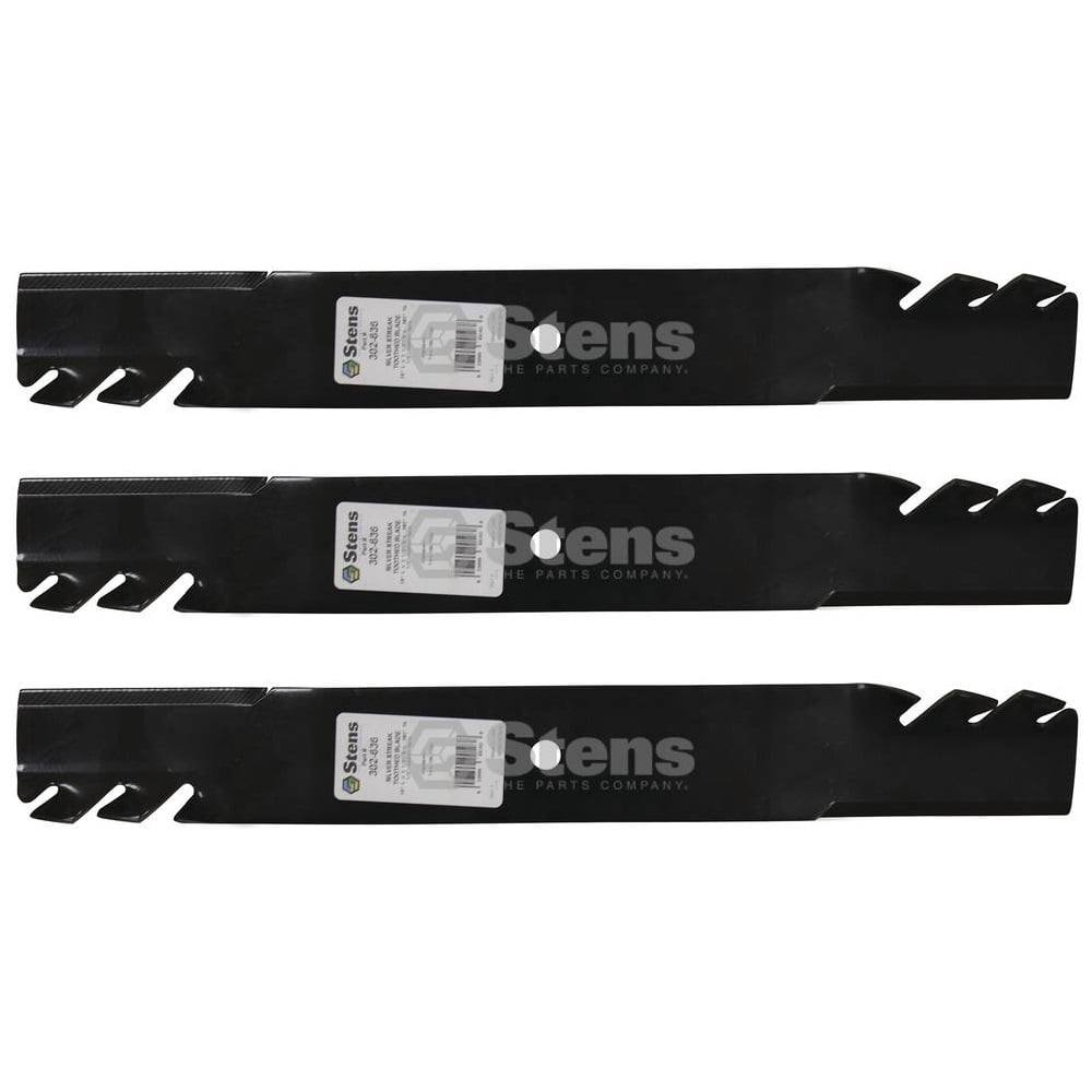 Stens Genuine Part 302 - 636 Toothed Blade Pack of 3 - SLE Equipment - 1