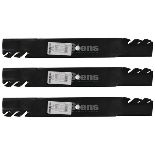 Stens Genuine Part 302 - 636 Toothed Blade Pack of 3 - SLE Equipment - 1