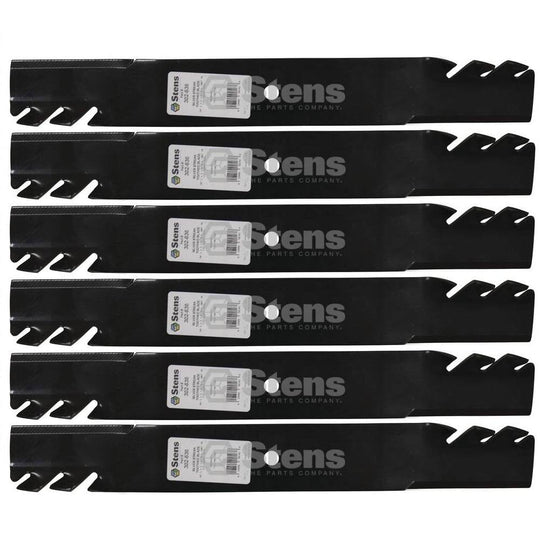 Stens Genuine Part 302 - 636 Toothed Blade Pack of 6 - SLE Equipment - 1