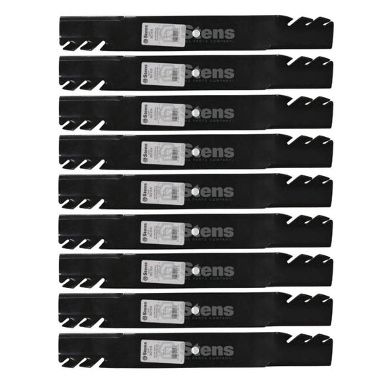 Stens Genuine Part 302 - 636 Toothed Blade Pack of 9 - SLE Equipment - 1